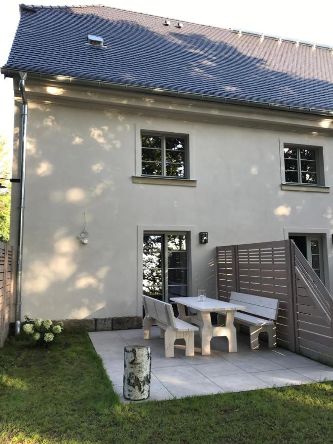 Farmhouse Eckartsberg Im Zittauer Gebirge - Gemuetliche Und Moderne Ferienwohnungen Mit Terrasse Ngoại thất bức ảnh